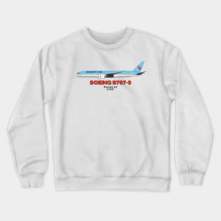 Boeing B787-9 - Korean Air Crewneck Sweatshirt